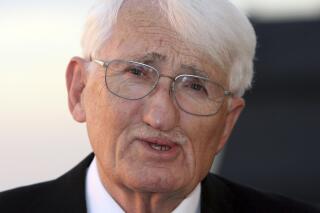 FILE-In this Nov. 7, 2006 taken photo German philosoph Juergen Habermas is seen in Koenigswinter near Bonn, Germany. The prominent German philosopher Juergen Habermas says he will not accept a high-priced literary award from the United Arab Emirates which he initially said he’d be happy to receive. (AP Photo/Hermann J. Knippertz)