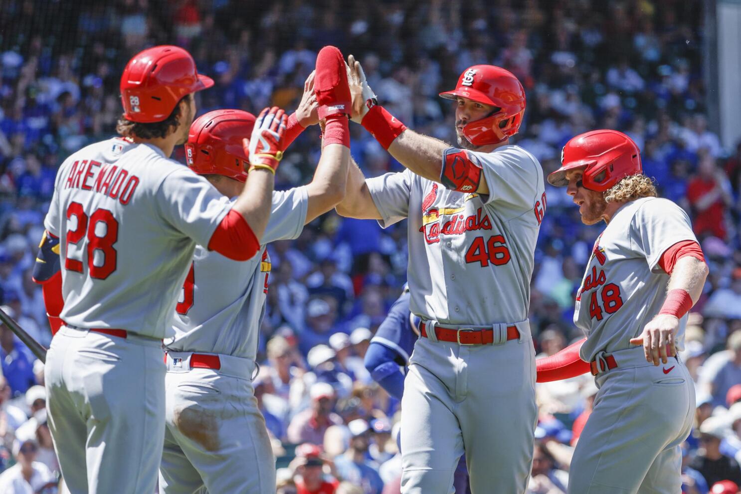 Lars Nootbaar takes celebrating - Springfield Cardinals