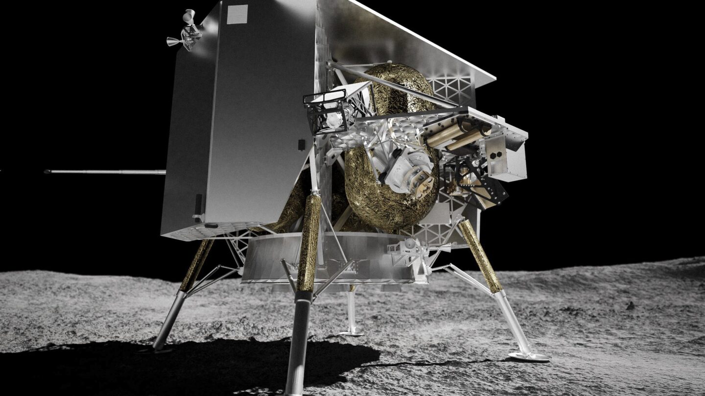 КЕЙП КАНАВЕРАЛ Флорида AP — Първият американски лунен спускаем апарат