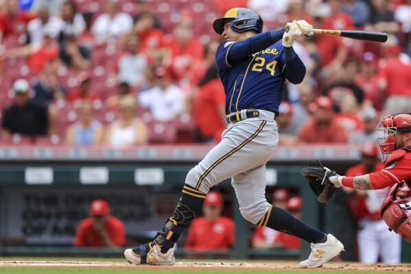 Jace Peterson, Daniel Vogelbach help Brewers win 3-game series against Reds