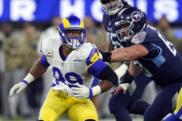 Super Bowl 2022: L.A. Rams star Aaron Donald considering retirement if team  wins Sunday, per report 