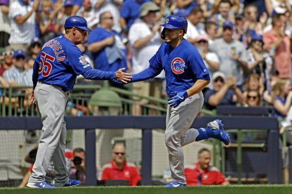 Willson Contreras' two-run home run powers Cubs over Brewers