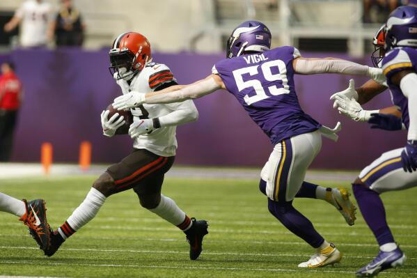 On the run: Bulked-up Vikings 'D' still vulnerable on ground