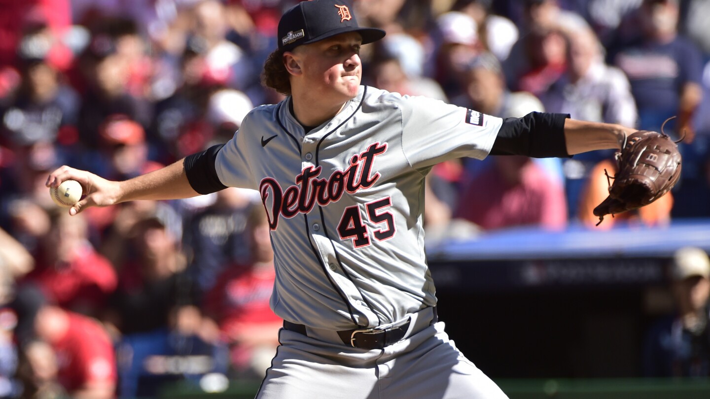 The Tigers start Reese Olson against the Guardians in Game 4 of ALDS and plan to stop the pitching chaos