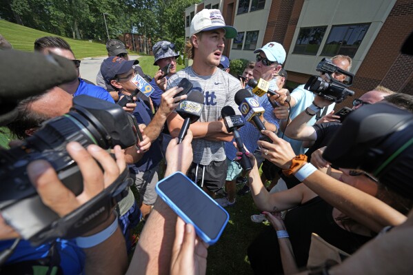 Kenny Pickett arrived for his second Steelers training camp with