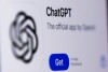 A ChapGPT logo is seen on a monitor in West Chester, Pa., Wednesday, Dec. 6, 2023. Europe's yearslong efforts to draw up AI guardrails have been bogged down by the recent emergence of generative AI systems like OpenAI’s ChatGPT, which have dazzled the world with their ability to produce human-like work but raised fears about the risks they pose. (AP Photo/Matt Rourke)