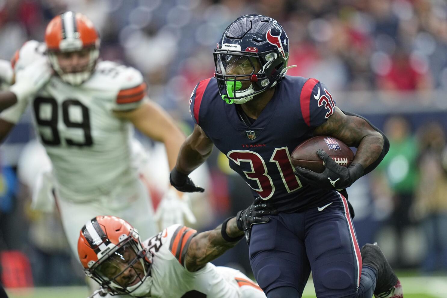 Injured Texans' rookies RB Pierce, CB Stingley out for year