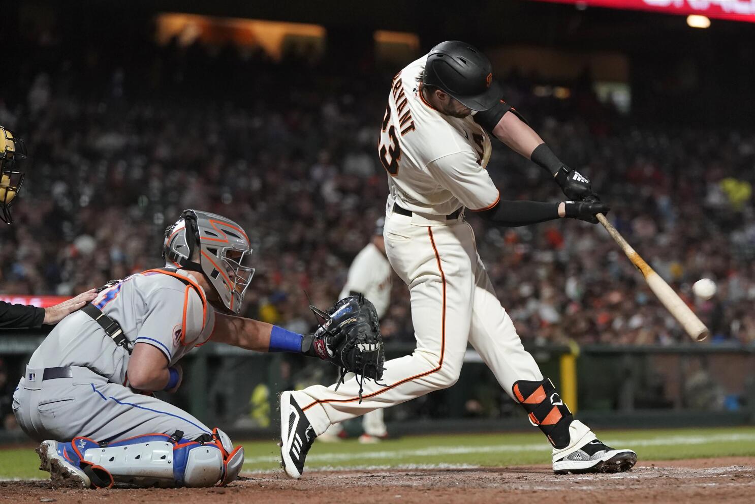 Kris Bryant homers twice in the San Francisco Giants' 7-5 win over the New  York Mets, who hope to get injured Javier Báez back soon – Orlando Sentinel