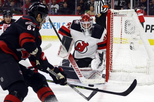 Devils winless streak hits new low after 4-1 loss to Hurricanes