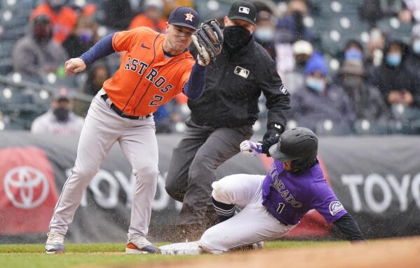 Urquidy, Astros to take on Gomber, Rockies at Coors Field - Sentinel  Colorado