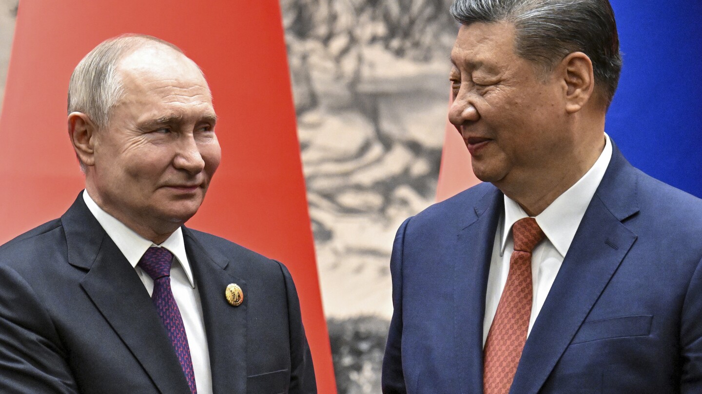 Russia’s Putin expresses gratitude to China’s Xi for Ukraine peace plan