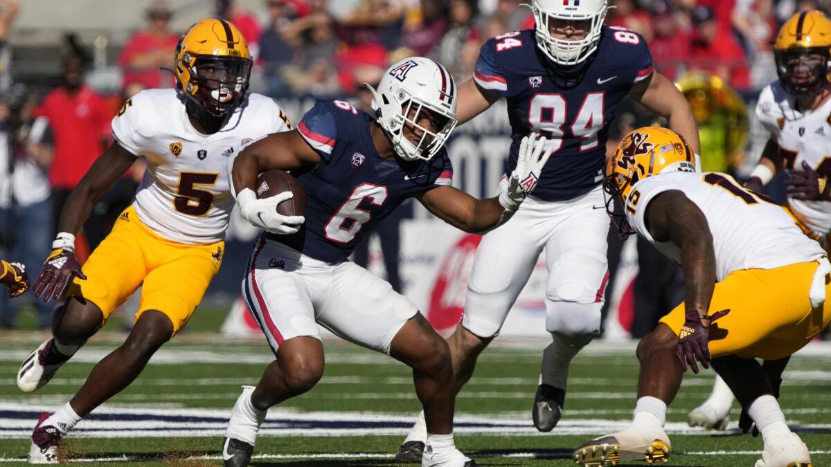 Arizona Wildcats vs. ASU Sun Devils rivalry game featured player