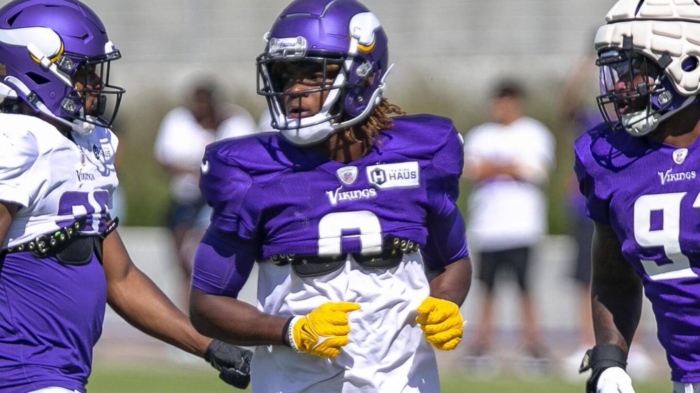 Minnesota Vikings Second Year Safety Lewis Cine Talks to the Local