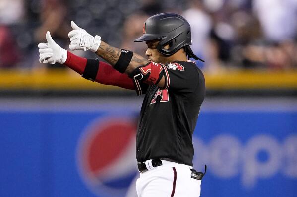 MIAMI, FL - APRIL 14: Miami Marlins left fielder Jorge Soler (12) watches  an incoming pitch during the game between the Arizona Diamondbacks and the  Miami Marlins on Friday, April 14, 2023