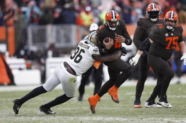 Cleveland Browns vs. New Orleans Saints, December 24, 2022 