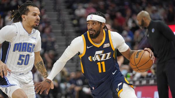 Jazz Guard Mike Conley Provides Spark During Opening Minutes