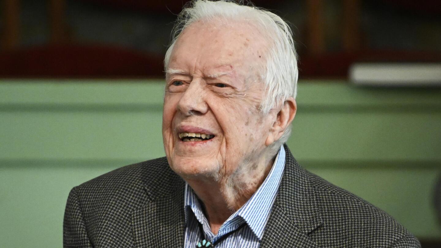 Jimmy Carter, 39th US president, enters hospice care at home