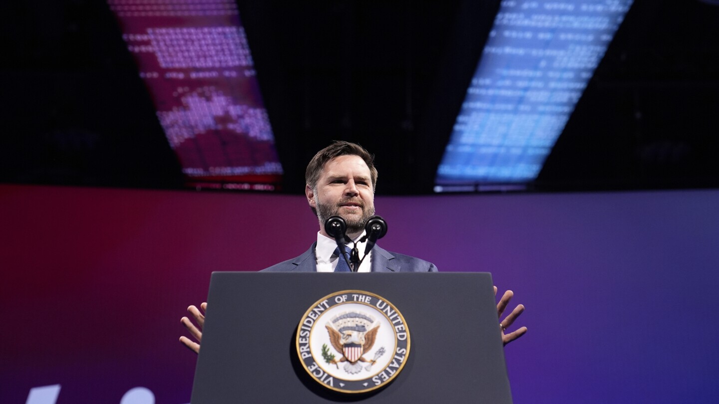 Vance urges crypto industry to stay involved in politics as he touts Trump administration's record