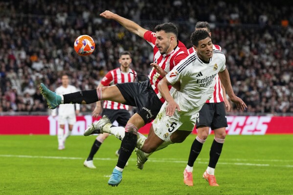 Valverde scores late in Real Madrid's 1-0 win as suspended Mbappé