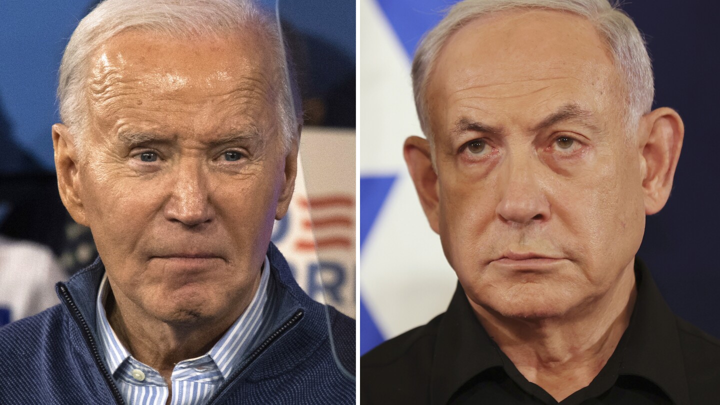 Biden warns Netanyahu against launching a major attack on Rafah