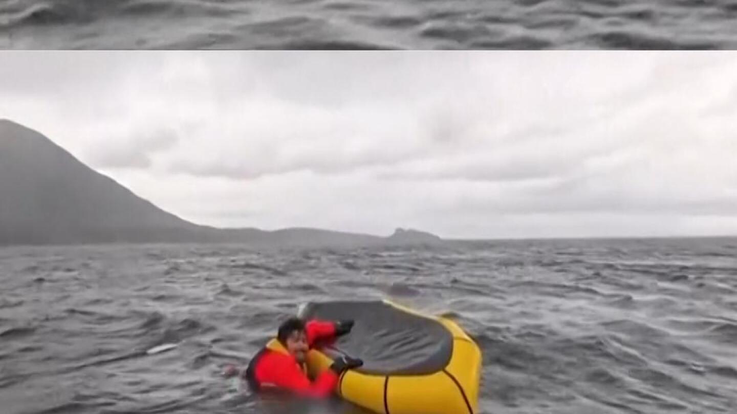 Humpback whale swallows kayaker before releasing him | AP News