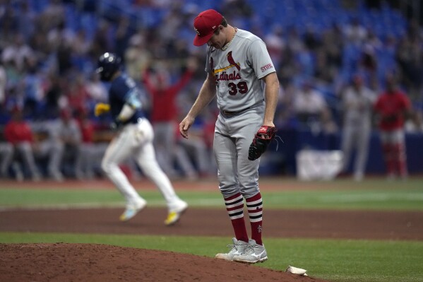 Photos: Rays aim to win series over Cardinals