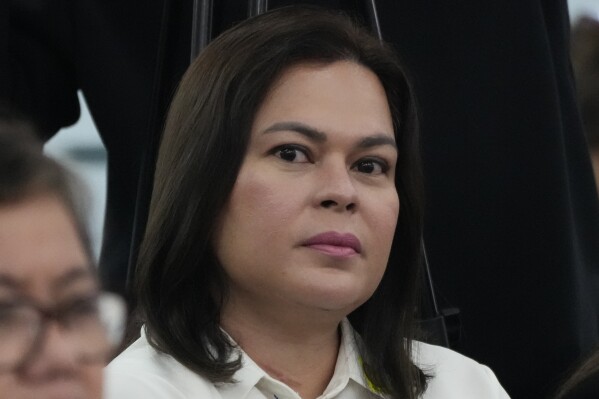 Image Sara Duterte image beautiful image beautiful image beautiful - Philippine vice president publicly threatens to have President ...