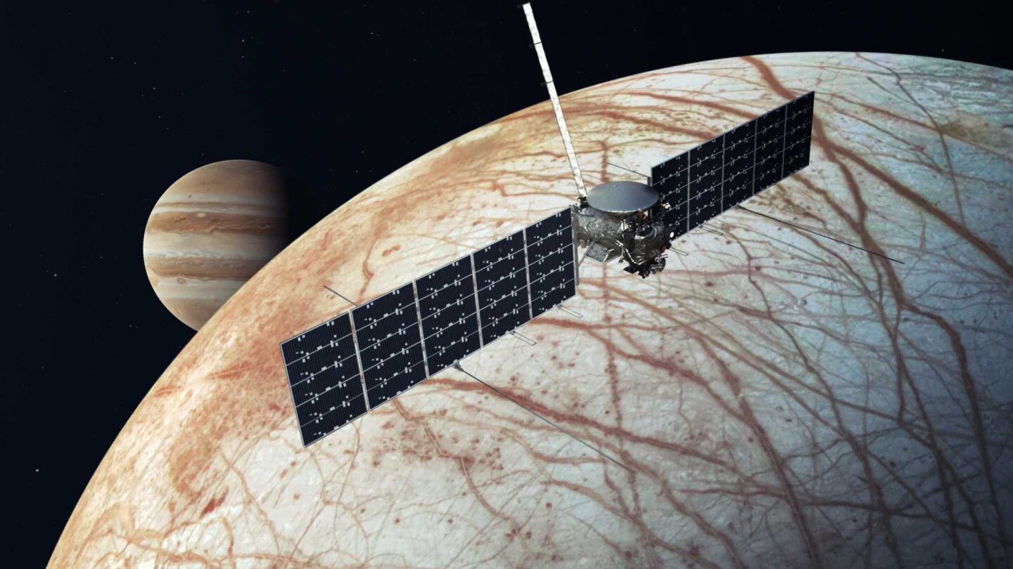 NASA’s Europa Clipper spacecraft will scan Jupiter’s moon for the ingredients of life