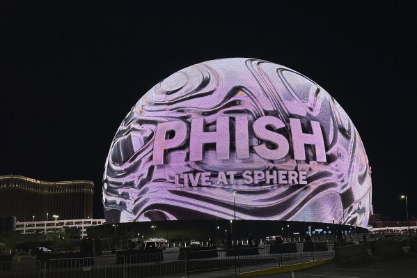 Here’s how Phish is using the Sphere’s technology to give fans something completely different