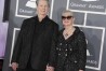 FILE - Musician Brian Wilson, left, and his wife Melinda Ledbetter Wilson arrive at the 55th annual Grammy Awards on Sunday, Feb. 10, 2013, in Los Angeles. A judge found Thursday that Beach Boys founder and music luminary Brian Wilson should be in a court conservatorship to manage his personal and medical decisions because of what his doctor calls a “major neurocognitive disorder.” (Photo by Jordan Strauss/Invision/AP, File)