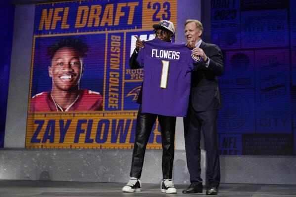 Zay Flowers Baltimore Ravens jersey: How to buy the draft pick's