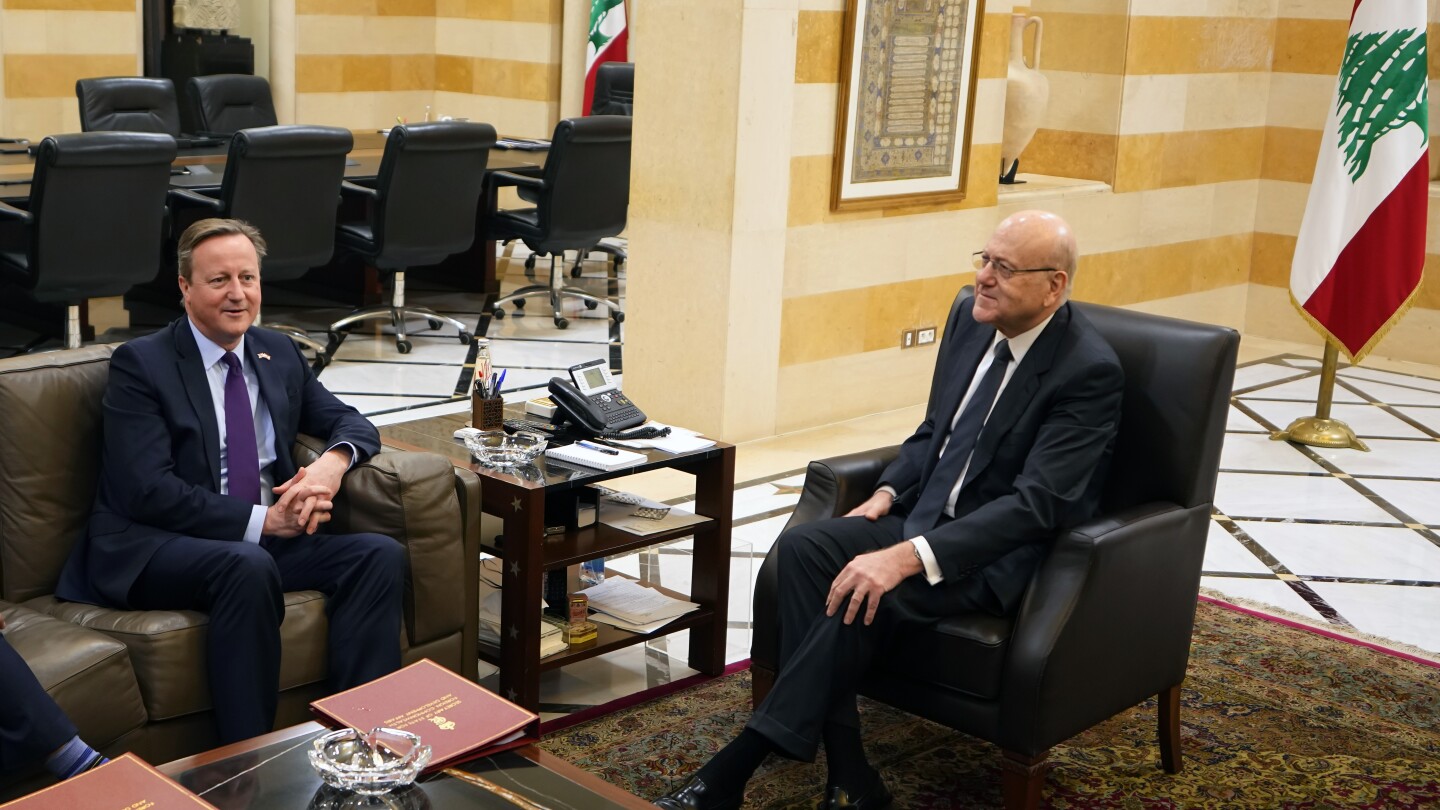 РИЯК Ливан АП — Британският висш дипломат каза в четвъртък