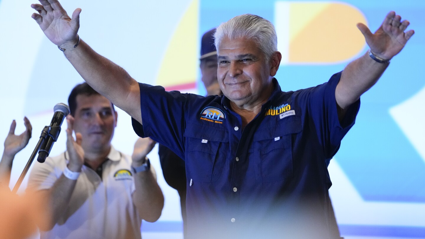 Panama's Electoral Commission declared Jose Raul Mulino the winner with more than 34% of the vote.