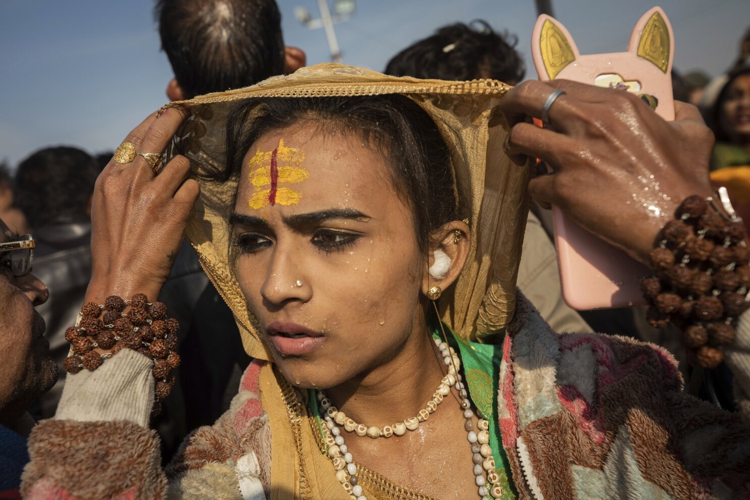1486px x 991px - Noted Indian transgender activist shakes up Hindu festival | AP News