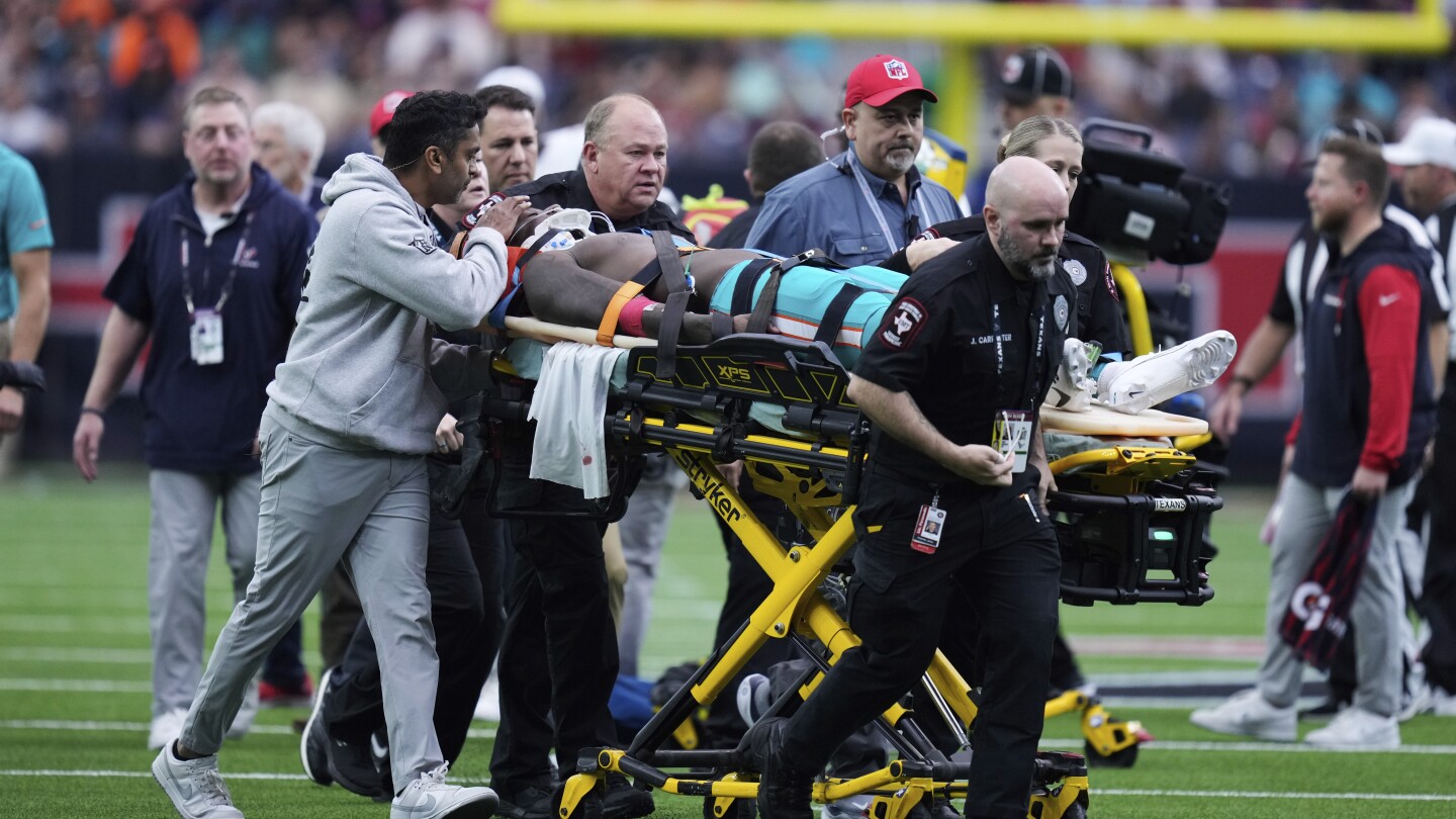 Atualização do Dolphins WR DuBose após lesão na cabeça
 #ÚltimasNotícias