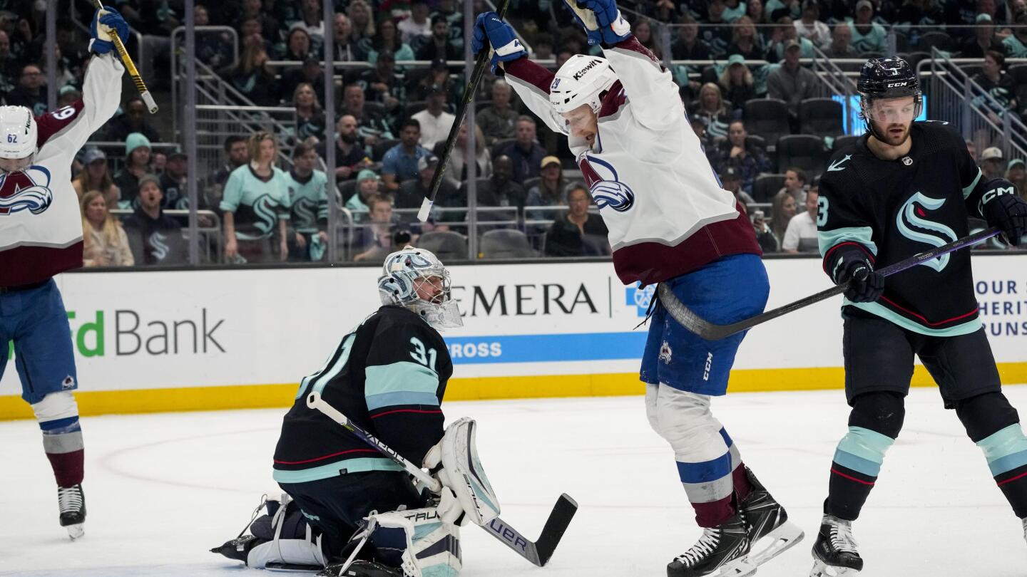 Kraken overpowered by Avalanche in second period, forcing decisive Game 7