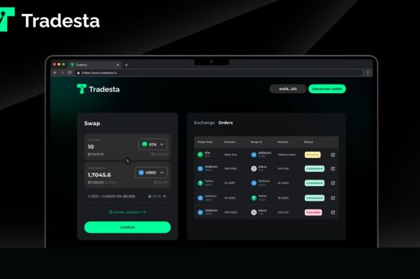 Tradesta is bring you a new way to trade without loosing custody.