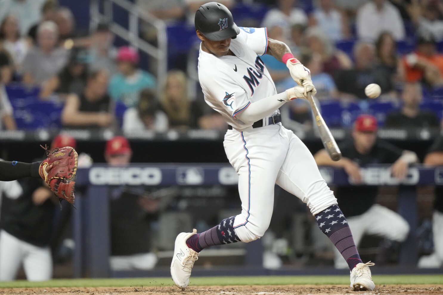 Luis Marté called up from Triple-A by the Marlins