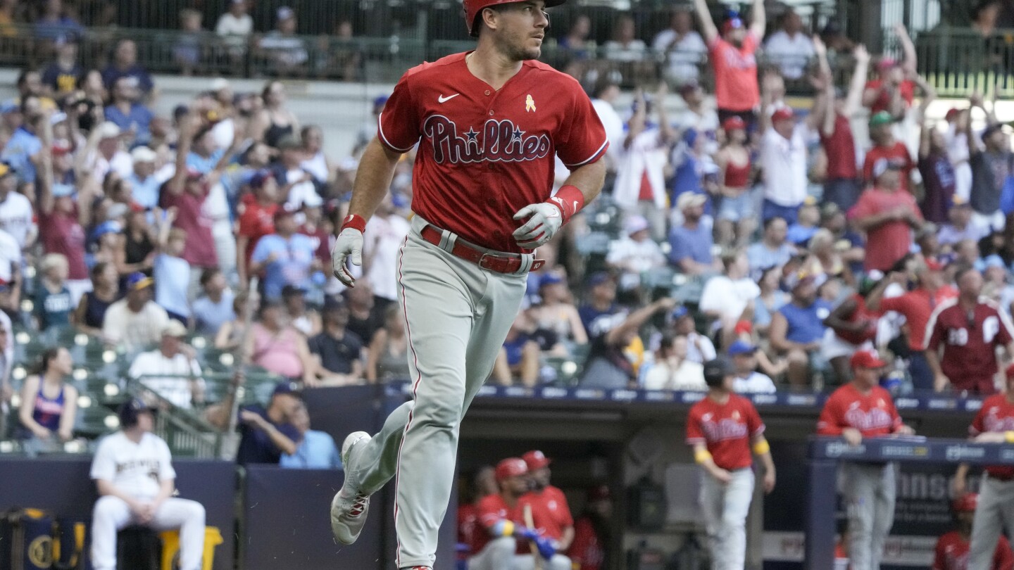 Phillies' six-homer eruption vs. Milwaukee Brewers is reminder