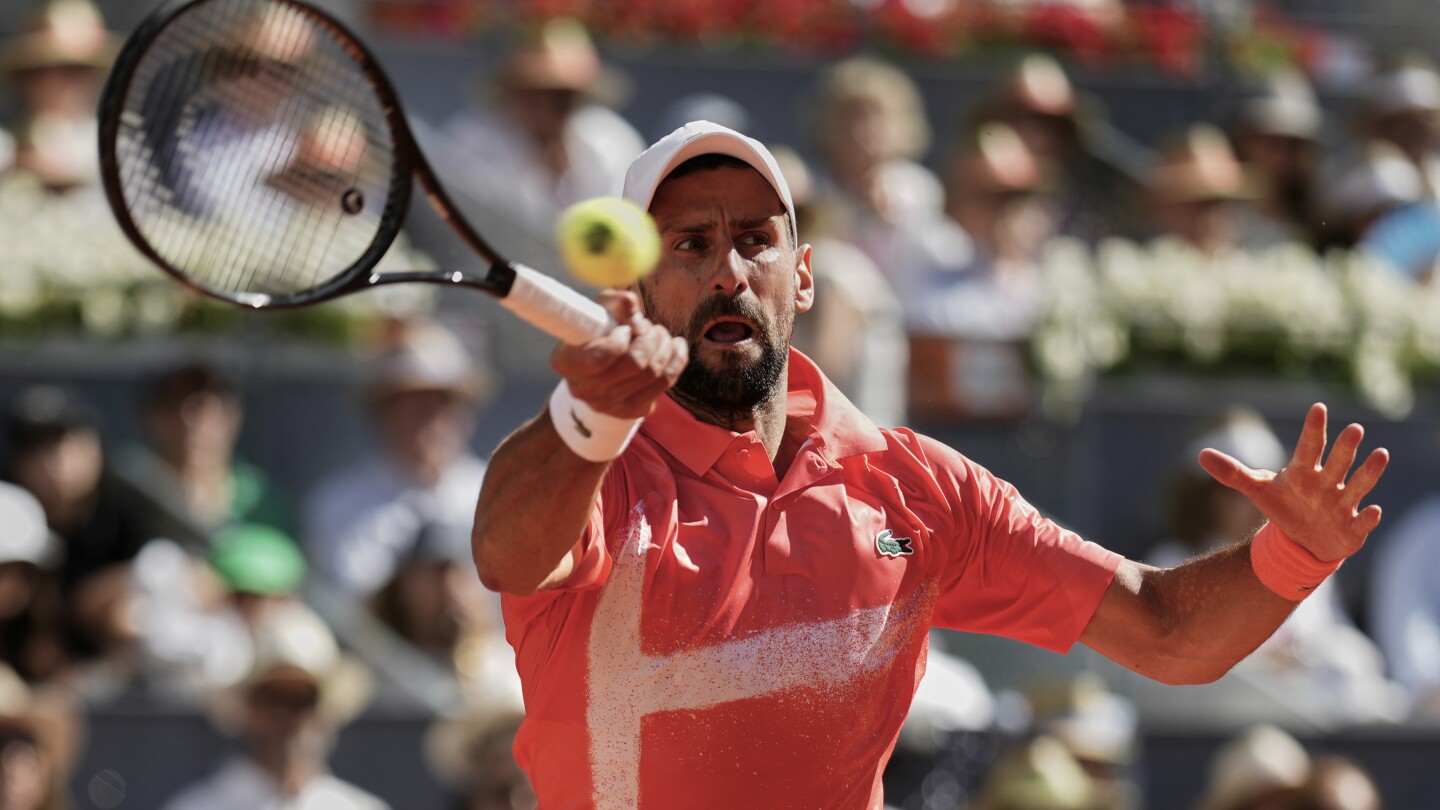Djokovic Enters Geneva Open Seeking 100th Title, First Clay Win This Season