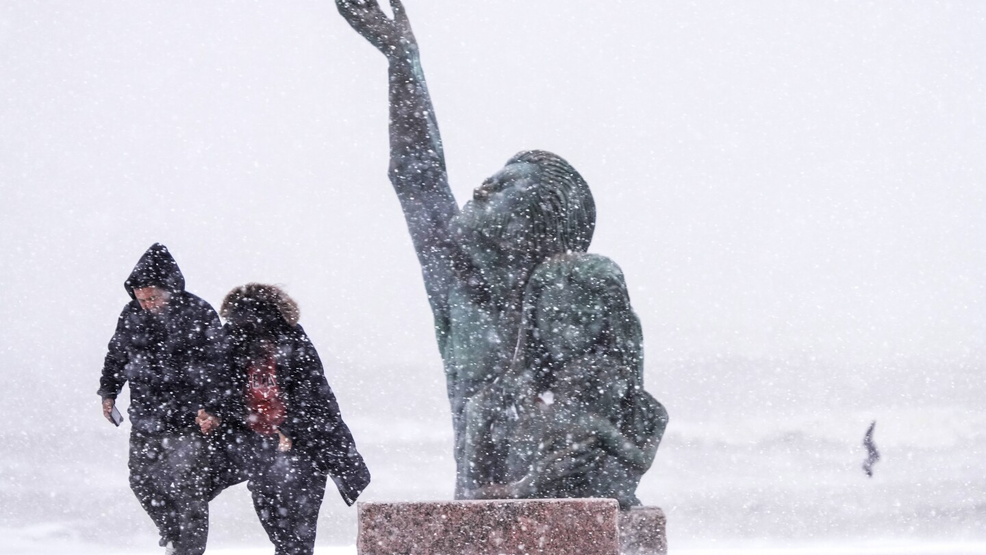 ‘Once in a lifetime’ snow hits parts of the U.S. South