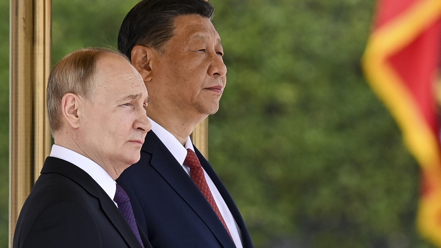 Putin expresses gratitude to Xi for China’s initiatives to resolve the Ukraine conflict