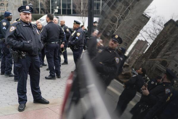 Trump indictment: NYPD cops ordered to patrol in uniform