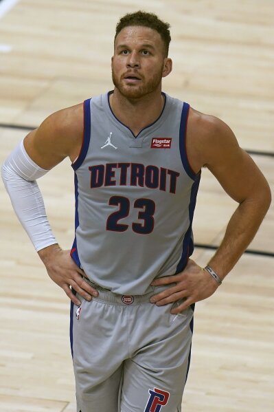 Pistons to sit Blake Griffin as team begins process of moving him