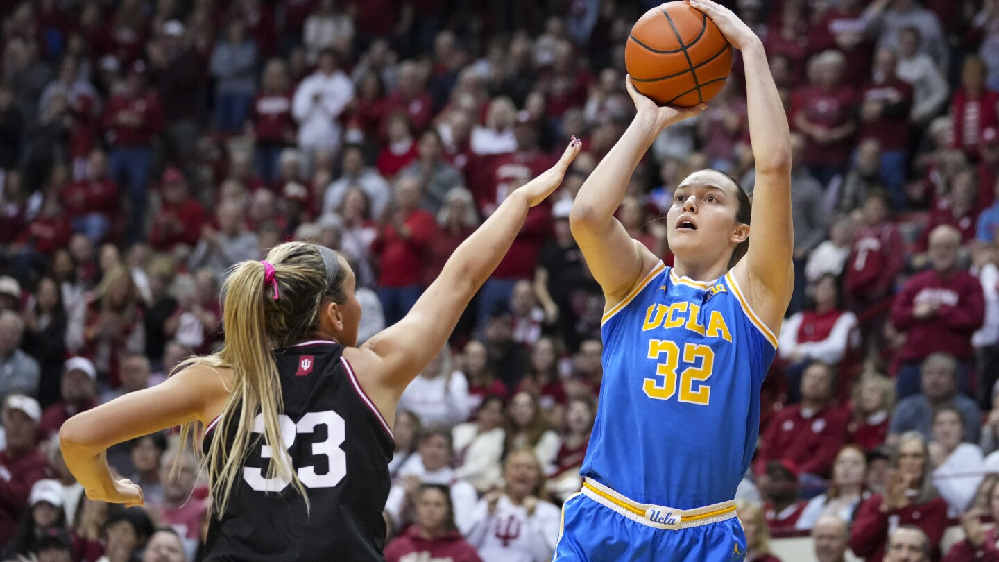 Big Ten, SEC each have 4 top 10 teams in AP women’s poll as UCLA, South Carolina still lead way