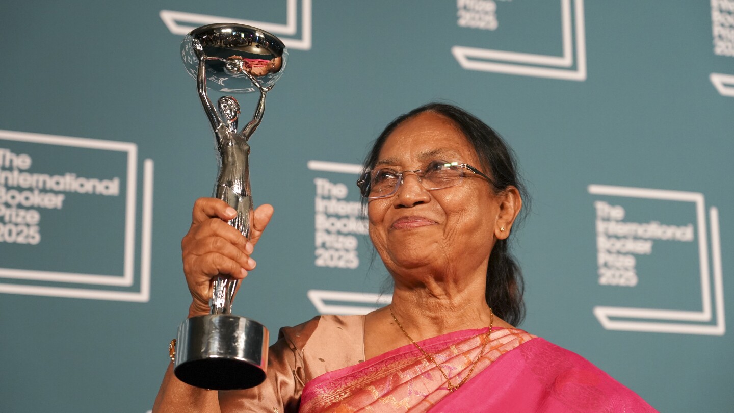 Indian author Banu Mushtaq wins International Booker Prize with short story collection