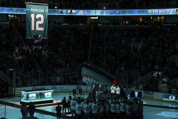 Raising Marleau: Sharks' all-time great gets his No. 12 jersey retired, Los Gatan