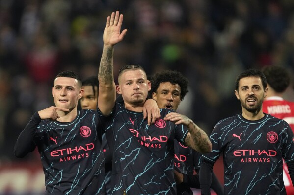 Alvarez bags brace as Manchester City beat Olayinka's Crvena Zvezda 3-1 in Champions  League opener - Pulse Sports Nigeria