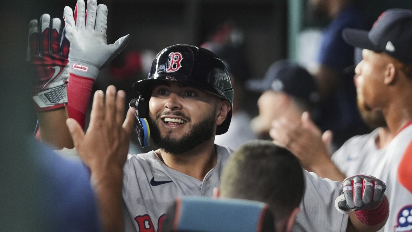 Wilyer Abreu's Late Homers Lead Red Sox Over Rangers 5-2