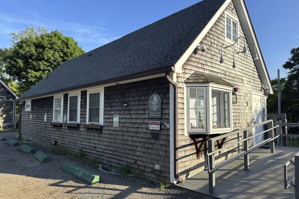 The Island Time cannabis dispensary on June 4, 2024, in Vineyard Haven, mass. Unless something changes, Martha's Vineyard is about to run out of pot, affecting more than 230 registered medical users and thousands more recreational ones. (AP Photo/Nick Perry)